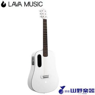 LAVA MUSIC アコースティックギター BLUE LAVA Touch / White Airflow bag