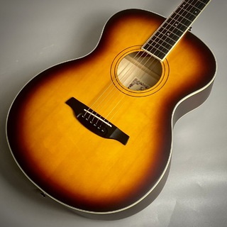 Soldin SFG-15 Brown Sunburst Satin アコースティックギター 艶消し塗装 木目調ペグ 小ぶりなフォークサイズ【現