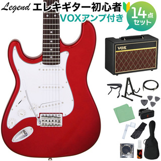 LEGENDLST-Z L/H CA エレキギター 初心者14点セット 【VOXアンプ付き】