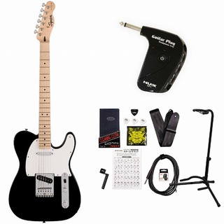 Squier by Fender Sonic Telecaster Maple Fingerboard White Pickguard Black スクワイヤー GP-1アンプ付属エレキギター初心
