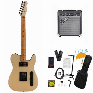 Squier by Fender Contemporary Telecaster RH Roasted Mple FB Shoreline Gold エレキギター Fender 10Wアンプ付属エレキギ