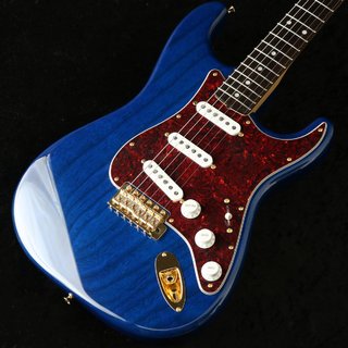 Fender ISHIBASHI FSR MIJ Traditional 60s Stratocaster Ash Body w/57-62 Pickups Blue Transparent フェンダー