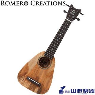 ROMERO CREATIONSソプラノウクレレ XS Soprano / Spalted Mango