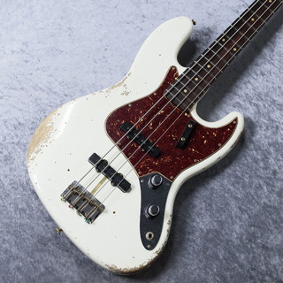 Fender Custom Shop 1961 Jazz Bass "9.5R"  Heavy Relic - Aged Olympic White -【4.34kg】【#CZ574369】