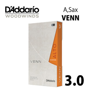 D'Addario Woodwinds/RICOアルトサックス用リード　VENN 【3.0】 [旧仕様品]