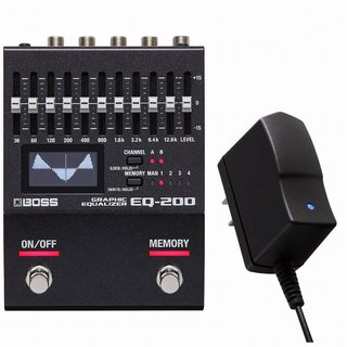 BOSS EQ-200 Graphic Equalizer［純正ACアダプター同時購入セット］グラフィックイコライザー EQ200【WEBSHOP】