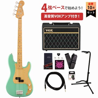 FenderVintera 50s Precision Bass Maple Fingerboard Sea Foam Green  フェンダーVOXアンプ付属エレキベース初心
