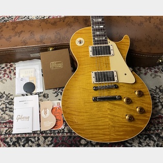 Gibson Custom Shop 【圧巻の杢】Historic Collection 1959 Les Paul Standard Lemon Burst VOS s/n 943472【4.12kg】