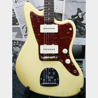Fender Custom ShopGuitar Planet Exclusive 1962 Jazzmaster Journeyman Relic Matching Headstock -Aged Vintage White-