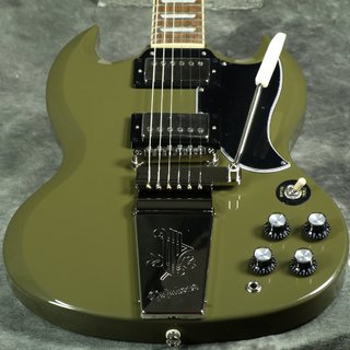 EpiphoneSG Standard '61 Maestro Vibrola Olive Drab Green エピフォン エレキギター【池袋店】