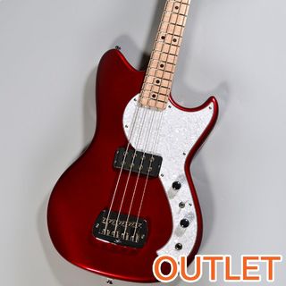 G&L Tribute Series Fallout Bass MP Candy Apple Red