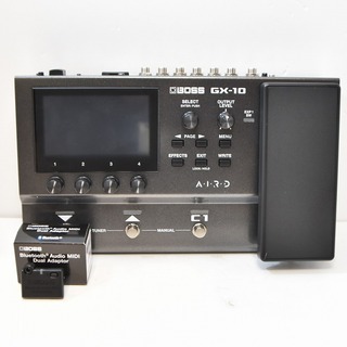 BOSS GX-10 Guitar Effects Processor ＋ Bluetooth Audio MIDI Dual Adaptor BT-DUAL 【心斎橋店】