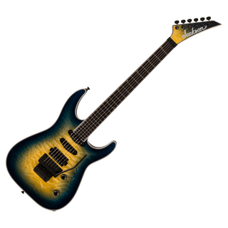 Jacksonジャクソン Pro Plus Series Soloist SLA3Q Amber Blue Burst エレキギター