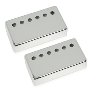 Lundgren Guitar Pickups ラングレン Hum.Heaven 57 covers Shiny Nickel 49mm set ハムバッカー用 ピックアップカバー 2個セット