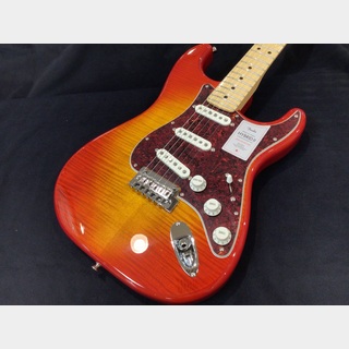 Fender2024 Collection Made In Japan  HybridⅡ Stratocaster Flame  Sunset Orange Transparent / Maple