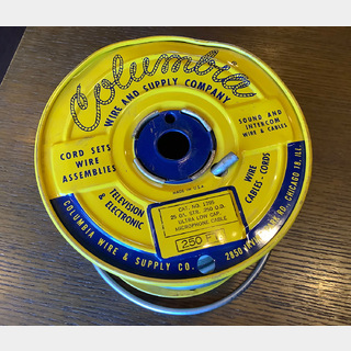 Vintage Columbia ビンテージ Columbia 70年代 楽器用 シールド ケーブル 5m ReanプラグSL