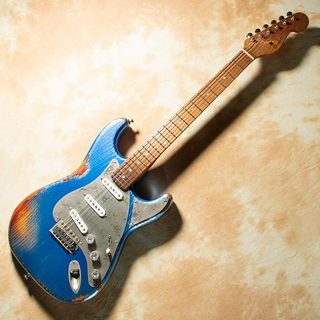 Paoletti GuitarsStratospheric Loft SSS Firemist Blue