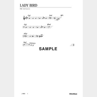 楽譜Lady Bird