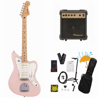 FenderMade in Japan Junior Collection Jazzmaster Maple FB Satin Shell Pink PG-10アンプ付属エレキギター初心