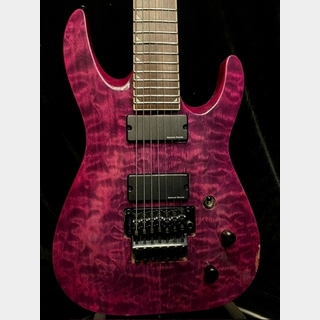 Jackson X Series SLATXSD3-7 -Trans Purple- 2016年製【Original Floyd Rose!】【Through Neck!】