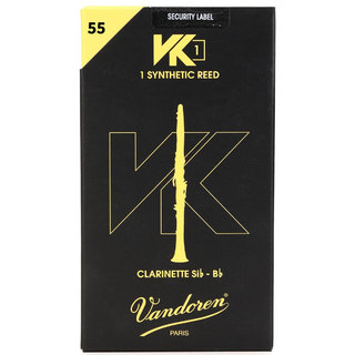 VANDOREN SyntheticReed VK1 55 リードＢ♭クラリネット 1枚入り3.1/2 ソフト
