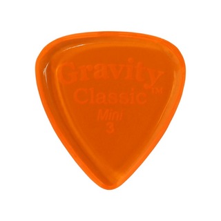 Gravity Guitar PicksClassic -Mini- GCLM3P 3.0mm Orange ギターピック