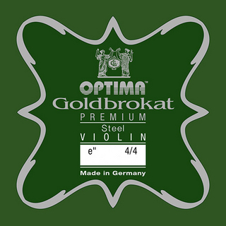 OPTIMA Goldbrokat Premium Steel　E線　0.27　ループエンド