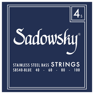 Sadowskyサドウスキー SBS40 Blue ブルーラベル ステンレススチール エレキベース弦