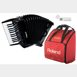 RolandV-Accordion FR-1X BKブラック Vアコーディオン ピアノ鍵盤タイプ【WEBSHOP】