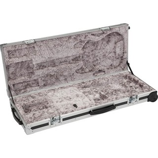 Fender 【夏のボーナスセール】 CEO Flight Case with Wheels (Black and Silver) (#0996109606)