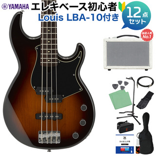 YAMAHA BB434 TBS ベース 初心者12点セット 【島村楽器で一番売れてるベースアンプ付】