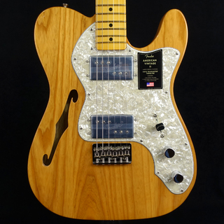 Fender American Vintage II 1972 Telecaster Thinline Aged Natural