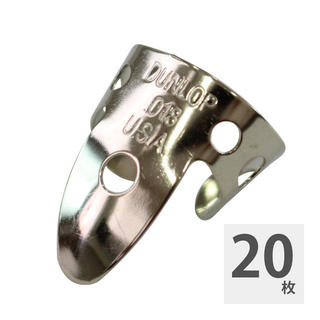 Jim Dunlop 33R018 Nickel Silver Fingerpicks フィンガーピック×20枚