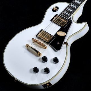 Epiphone Inspired by Gibson Custom Les Paul Custom Alpine White(重量:4.07kg)【渋谷店】