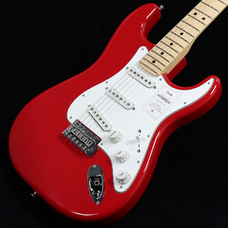 FenderMade in Japan Hybrid II Stratocaster Maple Modena Red(重量:3.50kg)【渋谷店】