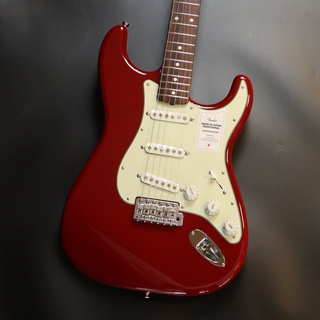Fender 2023 Collection Made in Japan Traditional 60s Stratocaster Rosewood Fingerboard Aged Dakota Red