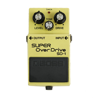 BOSS 【中古】 スーパーオーバードライブ エフェクター BOSS SD-1 Super Over Drive Japan ギターエフェクター