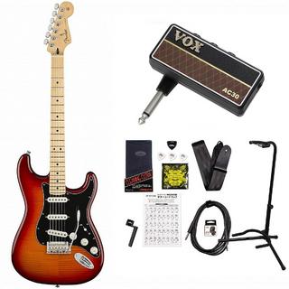FenderPlayer Series Stratocaster HSS Plus Top Aged Cherry Burst Maple Fingerboard VOX Amplug2 AC30アンプ付