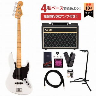 FenderPlayer II Jazz Bass Maple Fingerboard Polar White フェンダー VOXアンプ付属エレキベース初心者セット【