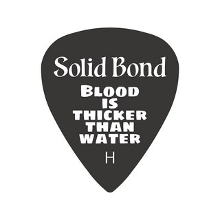 Solid BondTeardrop Pick [PD3-BKH] ×10枚セット