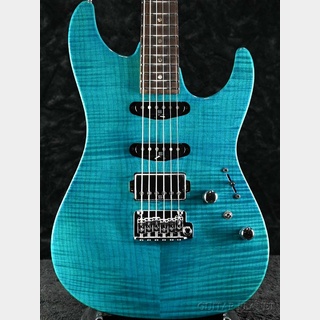 Ibanez MMN1 -Transparent Aqua Blue-【Martin Miller Newモデル!】【良杢目!!】