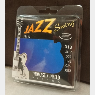 Thomastik-Infeld JAZZ SWING 【JS113】13-53 GAUGE・フラットワウンド