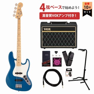 Fender Made in Japan Hybrid II Jazz Bass Maple Fingerboard Forest Blue フェンダーVOXアンプ付属エレキベース
