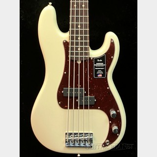 FenderAmerican Professional II Precision Bass V -Olympic White-【4.30kg】【送料当社負担】【金利0%対象】