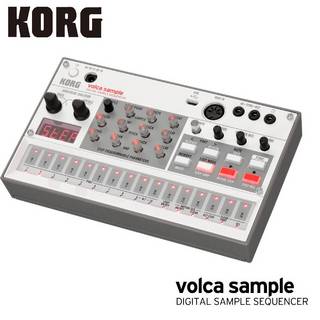 KORG volca sample 2 │ シーケンサー 【オンラインストア限定】