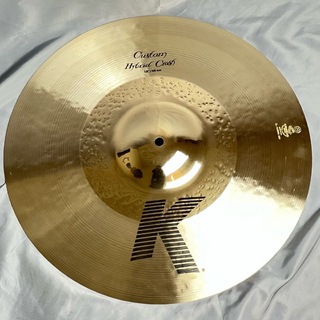 Zildjian 18” K CUSTOM HYBRID CRASH【現物写真】