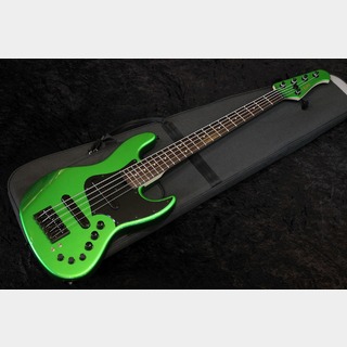 Xotic XJ-1T 5st Lime Green Metallic, Super Light Aged, Matching Headstock #3164