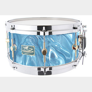 canopusThe Maple 6.5x12 Snare Drum Aqua Satin