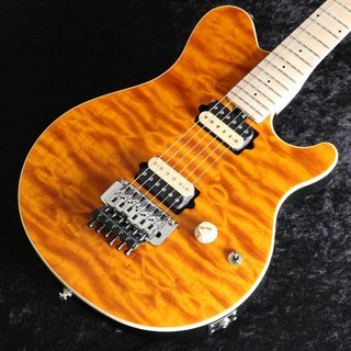 MUSIC MAN KID Limited AXIS Trans Gold Quilted Maple Top Matching Head【御茶ノ水本店】