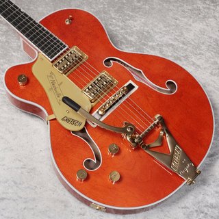 Gretsch G6120TG-LH Players Edition Nashville Hollow Body with Bigsby Gold HW Ebony Orange Stain【新宿店】